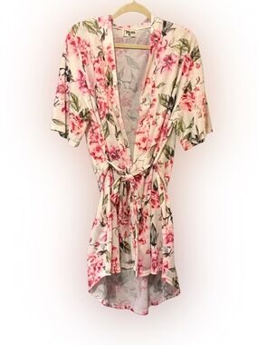 Show Me Your Mumu Brie Floral Kimono Cardigan / Cover-Up | One Size | NWOT